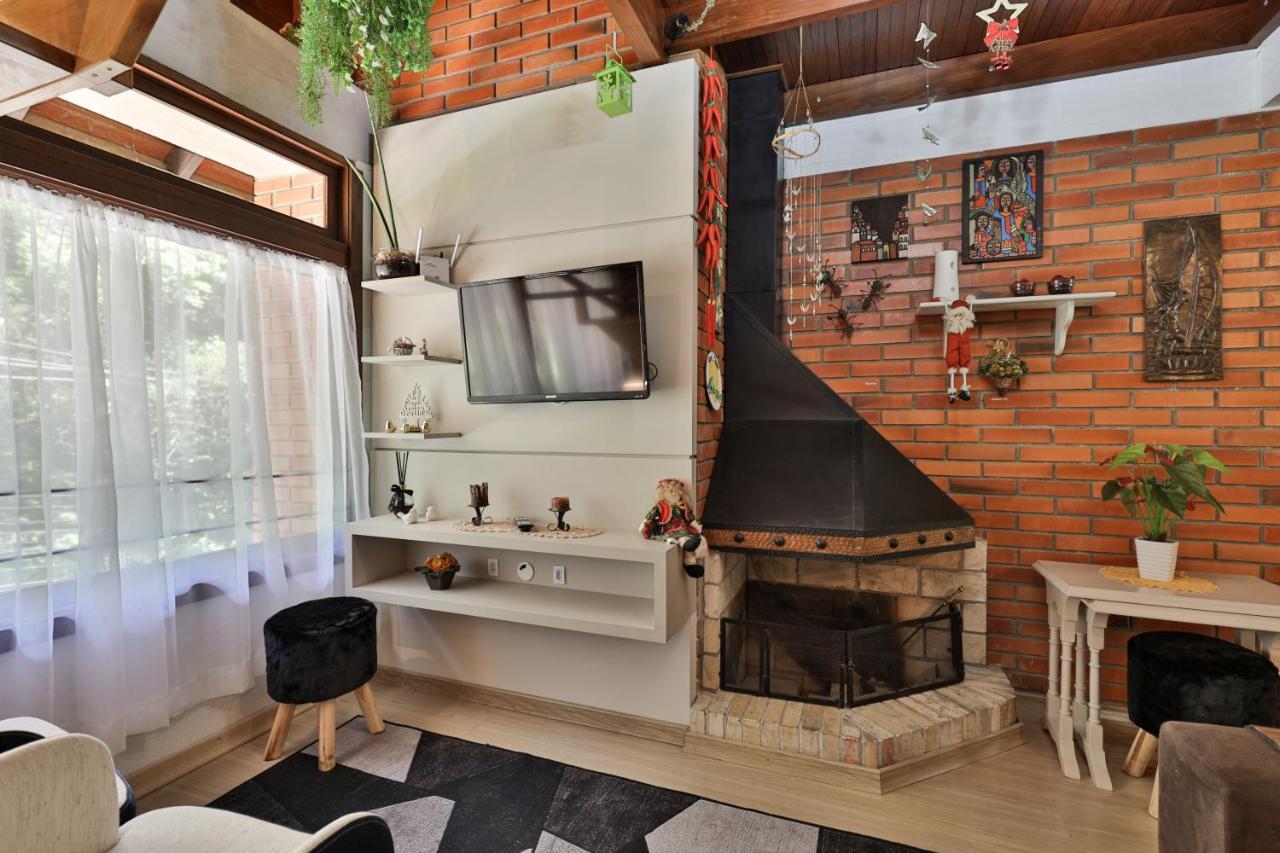 Duplex Tranquilo Pertinho Do Lago Gramado Ngoại thất bức ảnh